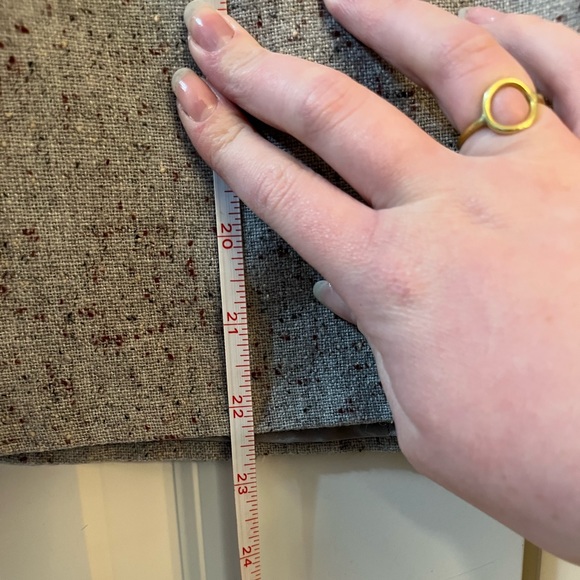 The Limited Grey Wool Blend Circle Skirt Size S - Picture 10 of 11